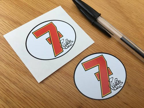 Barry sheene number - number, 7