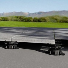 Adjustable Pedestals Outside