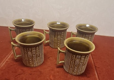 Portmeirion Cypher - Olive Green Coffee / Espresso Can x 5