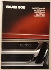 Saab 900 Range Brochure 1988 - i  i16 Turbo  Turbo 16  Turbo 16S  Convertible