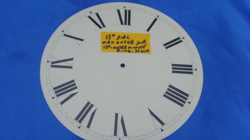 Wall clock dial - wall, for