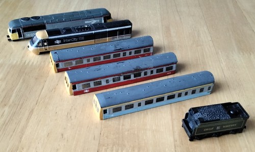 Gauge train body - gauge, shells