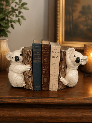 Vintage handmade ceramic koala - ceramic,