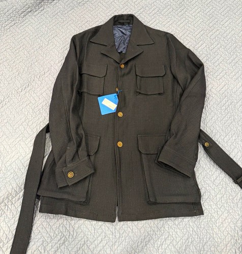 Men navy ring jacket safari - jacket,