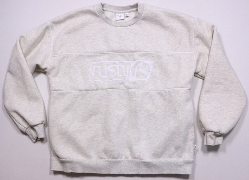Rusty surfboards crew neck - surfboards,