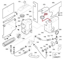 Rh61849240 heater vent - heater, fits