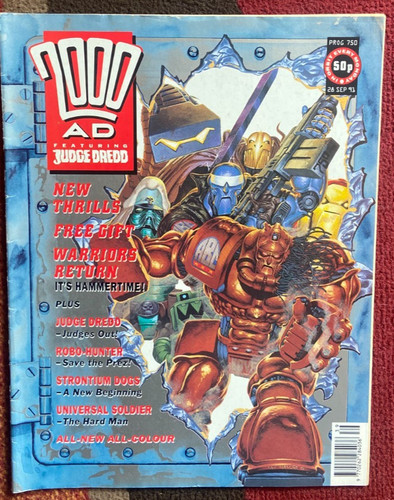2000ad comic featuring - comic/featuring, judge