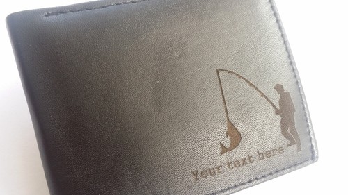 Personalised fishing wallet - personalised,