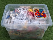 BIG BOX OF LEGO PIECES - Over