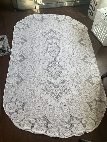 Tablecloth oval - tablecloth,
