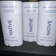 3 Pack Native  Sea Salt &