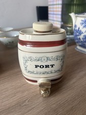 Vintage Ceramic Port Barrel