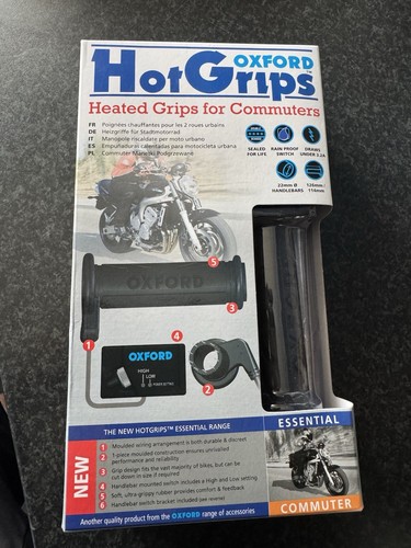 Brand new oxford heated - new, grips