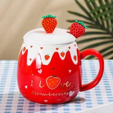 1xCeramic Coffee Mug Fruit
