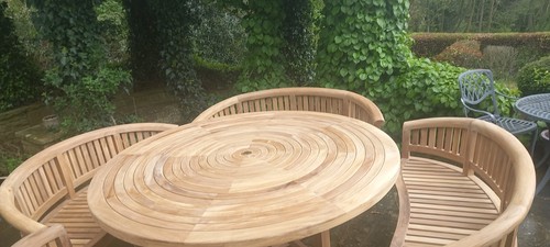 Turnworth teak 180cm round - teak,