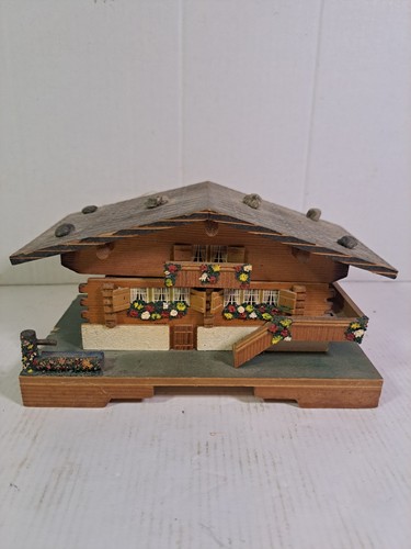 Vintage wooden swiss alpine - vintage,
