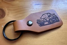 MK1 MR2 Leather Key Ring. Brand New.