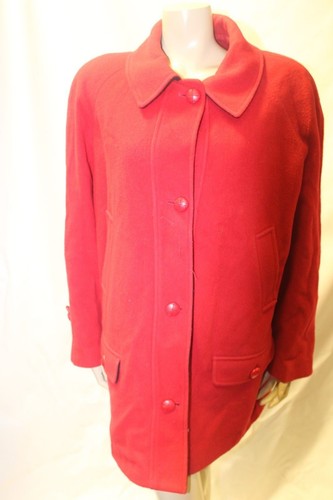 Ladies red coat - ladies,