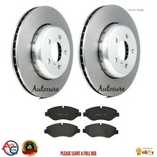 FORD FIESTA MK6 1.25 1.4 1.6 ZETEC 2002-2007 FRONT BRAKE DISCS & PADS SET NEW