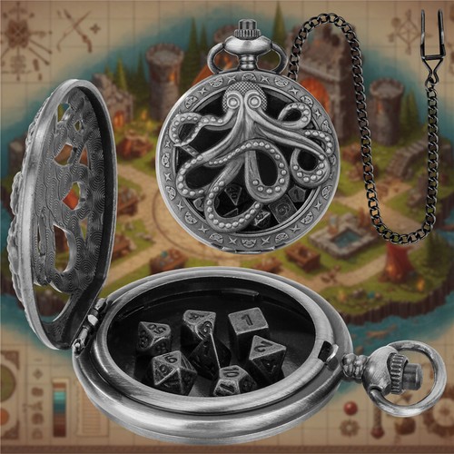 Unique pocket watch case - watch,