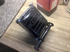 Vincent Twin Battery Carrier and dummy battery case, s/s strap