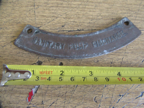 Vintage antique sign - antique, plaque
