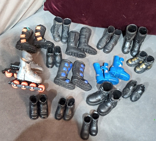 Action man figure shoes - man, &