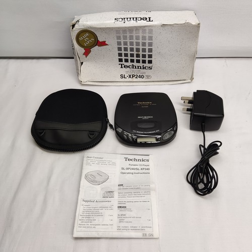 Technics xp240 portable - technics, sl-xp240