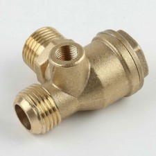 Air Compressor Valve Non-Return Check Valve Spare Parts Tube Connector Tool GB