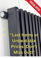 Special Black Classic Vertical Steel  Radiator 1600×340 mm