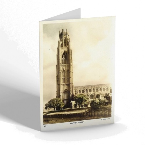 Greeting card vintage - greeting,