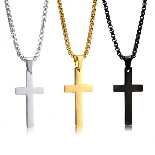 Mens women simple plain cross - mens,