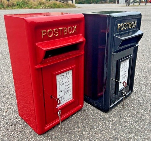 Cast iron letter - cast, mail