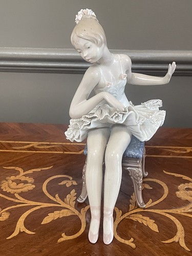 Lladro porcelain ballerina - porcelain,