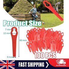 100Pcs Plastic Blade Set
