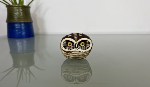 Gustavsberg owl klot - owl,