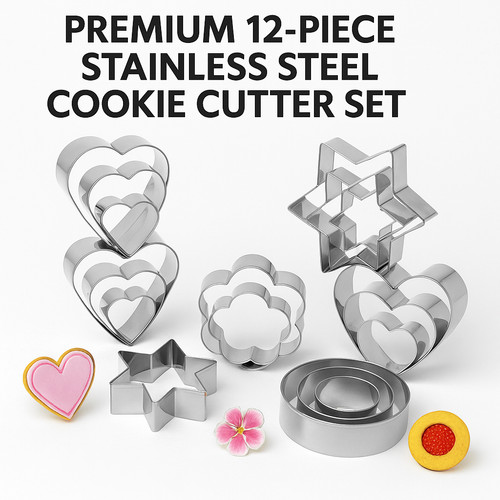 Christmas cookie cutters pack - cookie,