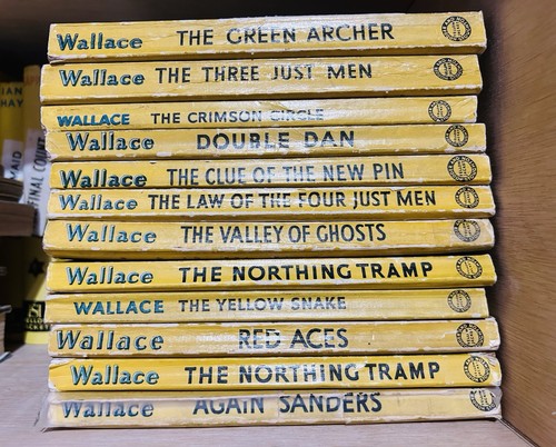 Eleven novels edgar wallace - novels, by