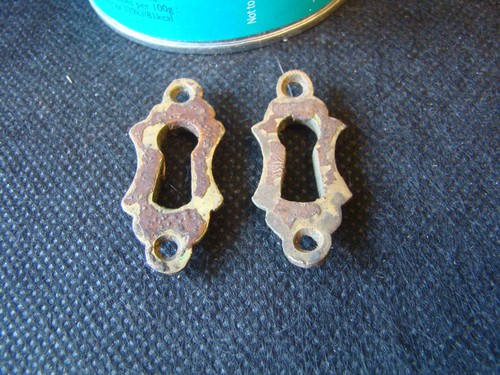 Salvaged vintage brass - x,