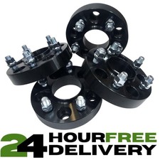 BLACK ALUMINIUM WHEEL SPACERS