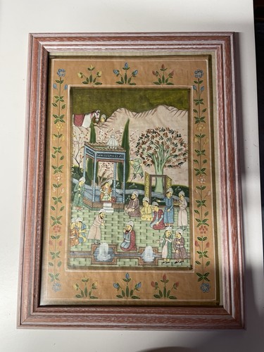 Indian silk screen - indian,