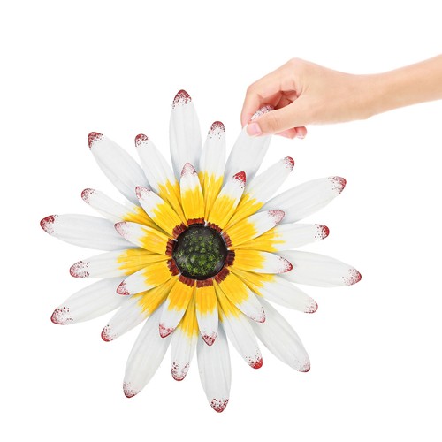 Metal flower wall decor iron - flower,