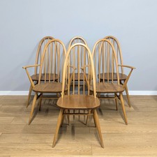 Set of Six Vintage Ercol Model