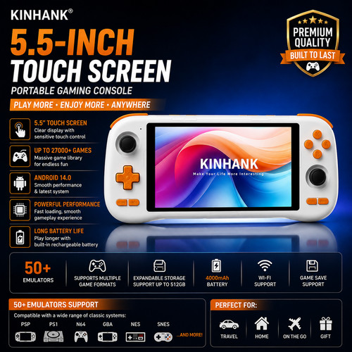 Kinhank white k56 handheld - white,