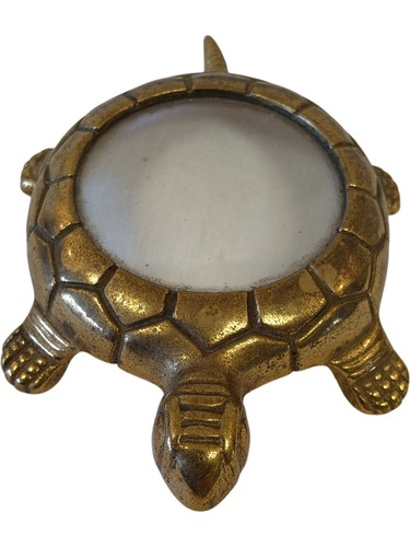 Brass turtle magnifying glass - magnifying,
