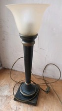 Vintage Marks & spencer verdigris table lamp - S7