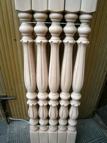 Stair balusters graceful flows - graceful,