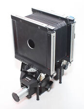 Sinar F 4x5 Large Format Mono Rail Camera w/ Lens Panel, Ground Glass & Fresnel