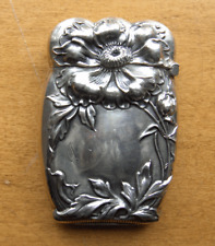 Sterling silver antique match