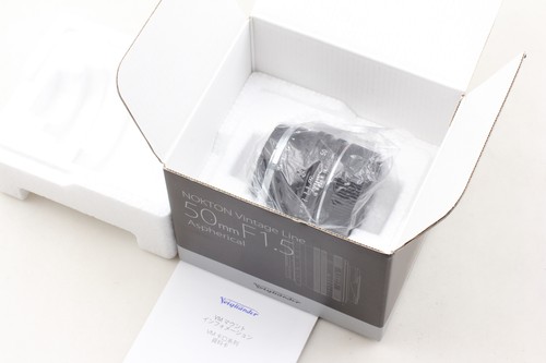Unused voigtlander nokton - voigtlander,